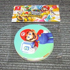 Super Mario Party Jamboree Party Coasters set of 8 (My Nintendo Reward)
