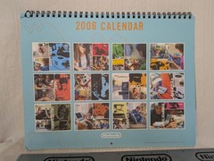 Rare Official 2006 Nintendo Promo Calendar – Gamecube, DS, GBA SP, GBA Micro