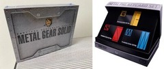 Metal Gear Solid Snake Limited Pal Link Key Card x3 Figure Box SET MGS Konami