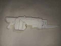 3D Printed Gears of War Retro Lancer Custom for 7 inch Figures