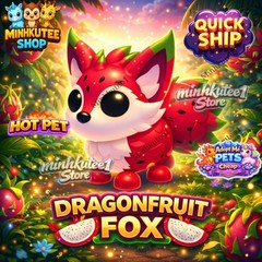 ✨ Dragonfruit Fox | Adopt M1e Cheap Price | Fast Delivery | Trusted Store