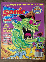 Sonic the Comic #31 – Fleeway UK Series – 1st Cosmic & Mutant League Football!