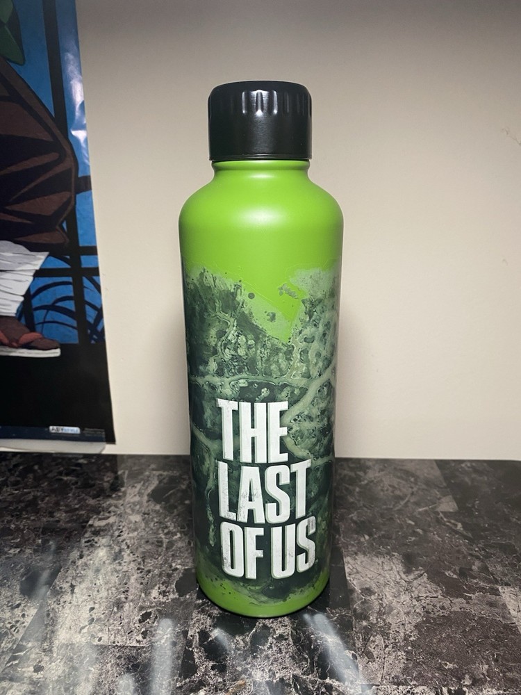 The Last of Us Glow in the Dark Metal Water Bottle