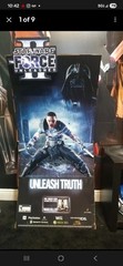Star Wars Force Unleashed II Store Standee Display for Video Game Release