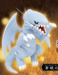 Yu-Gi-Oh! Monster Puchi Mascot Blue-Eyes White Dragon Figure Keychain New 2in