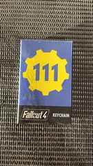 Fallout Vault Tech 111 Keyring Keychain Bethesda Exclusive Rare – BRAND NEW