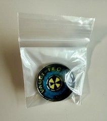 FALLOUT-VAULT TEC INDUSTRIES Metal Lapel Pin/Button (In Game Memorabilia) Rare