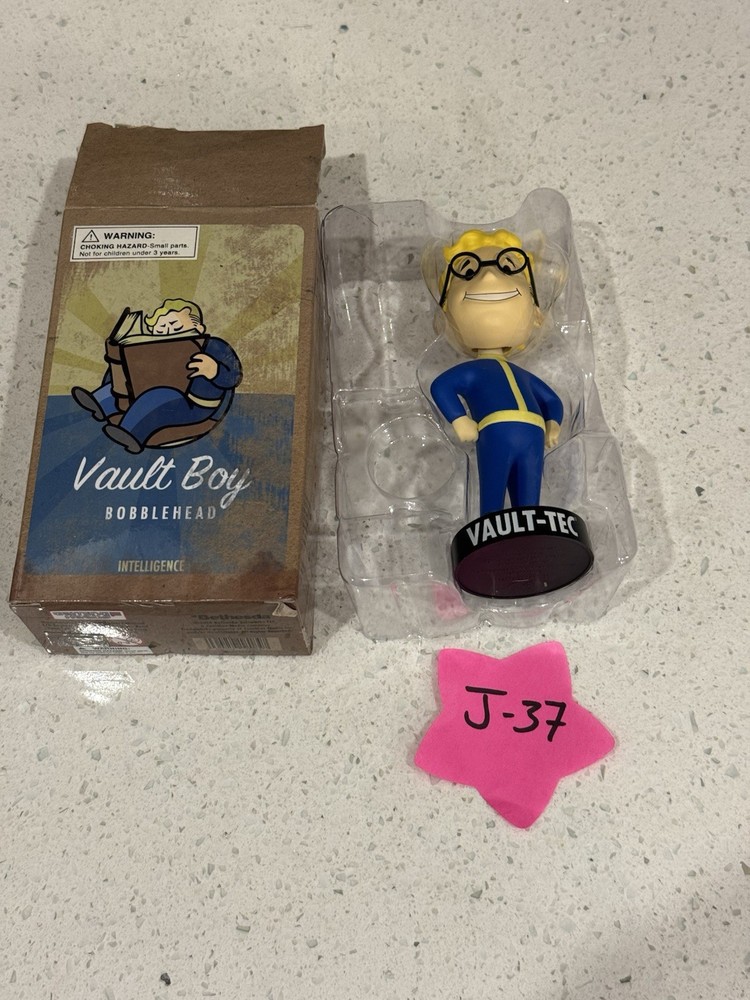 Fallout Vault Boy Intelligence Bobblehead 7″ inch – ThinkGeek