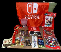 Nintendo Switch Promo Swag Bags: 20 Items Sunglasses Keychains Puzzles & More