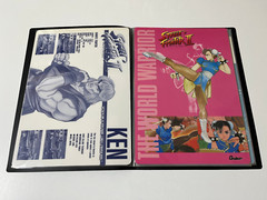 Gamest Street Fighter II Shitajiki Pencil Board Set Japan (Capcom CPS1 Arcade)