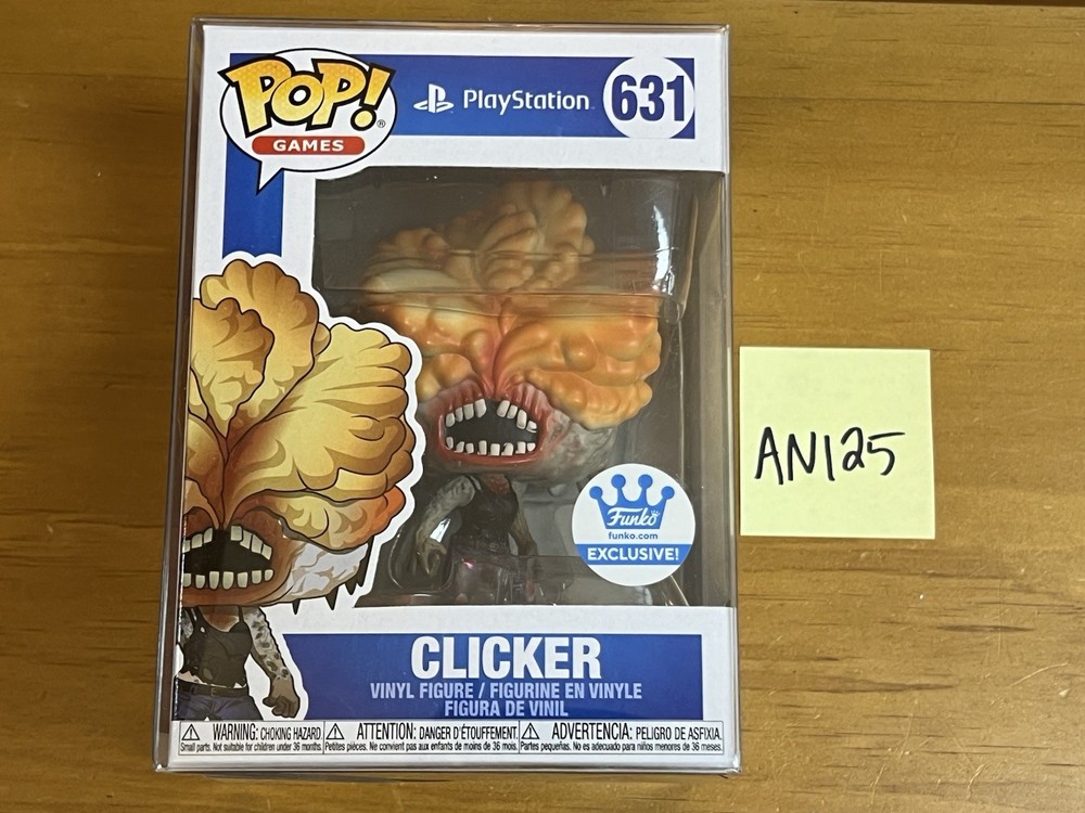 Funko Pop! Games Clicker 631 The Last of Us Vinyl Figure Official Licensed