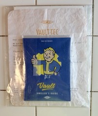 FALLOUT VAULT-TEC DWELLER’S GUIDE (Vault-Tec Ind. Ad & Vault Admission Ticket)