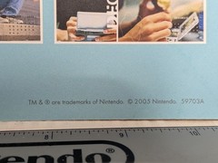 Rare Official 2006 Nintendo Promo Calendar – Gamecube, DS, GBA SP, GBA Micro