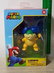 4″ LUDWIG KOOPA + MAGIC WAND #13 Super Mario World of Nintendo GameStop Jakks