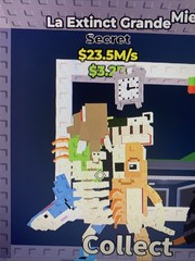 STEAL A BRAINROT LA EXTINCT GRANDE LIMITED (500K STOCKED ONLY) CHEAP
