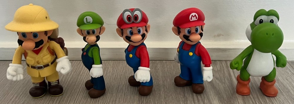 Mario and Various Characters Displays