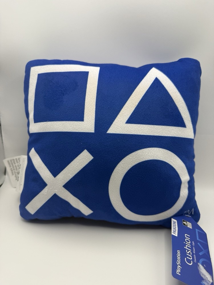 Paladone PlayStation Cushion Blue Video Game Merchandise