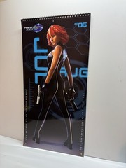 Perfect Dark Zero 2006 Promotional Calendar Xbox 360 Very Rare Joanna Dark