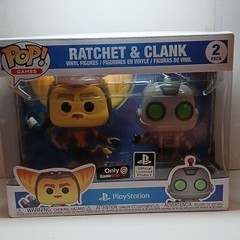 Funko Pop! Games Ratchet & Clank 2-Pack Vinyl Figures PlayStation Boxed