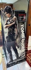 SEALED Tomb Raider 2013 Lara Croft Promotional GameStop Standee