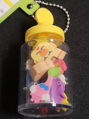 Pikmin 3 Mini Eraser Set (2023) Brand New Japan Import Full Set of 12 in Bottle