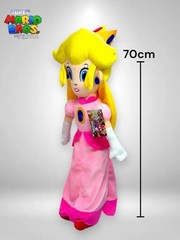 Mexican Super Mario Bros Princess Peach 27″ Plush Doll Mexico Bootleg Toy Rare