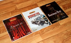 Resident Evil 1 4 Outbreak PS 2 Capcom Promo Shopping Plastic Bag like Poster