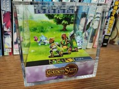 Golden Sun Mercury Djinn Handmade Diorama – Gameboy / Retro Gaming Cube – Fanart