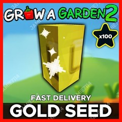🪴Grow a Garden 2 | Gold Seed x100 | GAG2 Fast & Easy