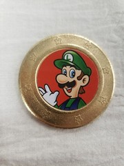 Super Mario Frankford Collectible Coins OPENED SET OF 8 INCLUDING 1 RARE COIN