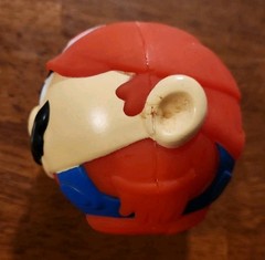 2008 Nintendo Super Mario Bros. Mario McDonalds toy ball