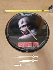 Resident Evil Ps1 PlayStation Store Promo Capcom Wall Clock 1996 Vintage