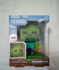 Paladone Minecraft Zombie Light Portable Night Light Green # 004 – New