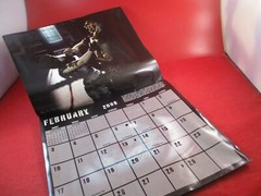 Resident Evil 2008 Promotional Calendar w/ Unused Sticker Sheet by Prima Games