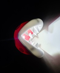 Super Mario Piranha Plant Poseable Lamp LED Novelty Desk Light Paladone Nintendo