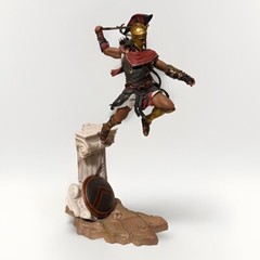 Assassin’s Creed Odyssey Spartan Collector’s Edition Statue W/Box No Game