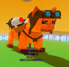 Colossal Jetpack cat Catch and tame