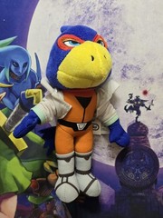 🔥World of Nintendo Falco Lombardi Star Fox 64 3D Plush 8″ 2015 CLEAN