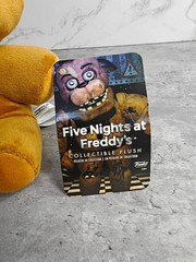 FNAF Freddy Fazbear Plush 2016 Funko Authentic Five Nights At Freddy’s NWT