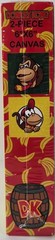 Nintendo Donkey Kong Diddy Kong 6″x6″ Canvas Print 2-Pack New Sealed Official