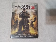 Gears of War 3 Countdown Counter Display Booklet No Game