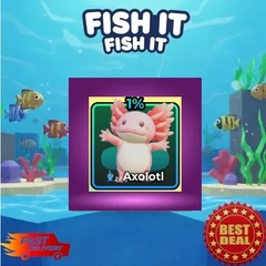 🔥Fish It Roblox✨ Axolotl | Fast & Easy
