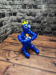 Blue Form Rainbow Friends Inspired 3D Printed Toy