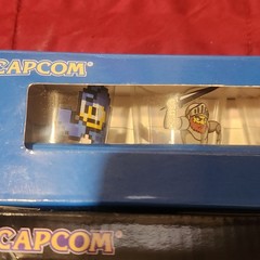 RARE Lot of 2 Official Capcom Promo Video Game Collector’s Shot Glass Set!