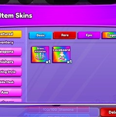Roblox Baddies Item Skin Brass Knuckles