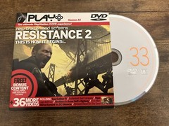 RARE RESISTANCE 2 PLAYSTATION 3 PAL PROMO DVD COLLECTORS DEMO
