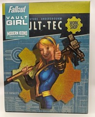 NEW Fallout Modern Icons Vault Girl 9-Inch Statue #7 – ThinkGeek Exclusive