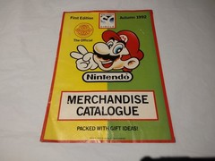 Nintendo Official Merchandise Catalog Autumn 1992 1st Edition RARE