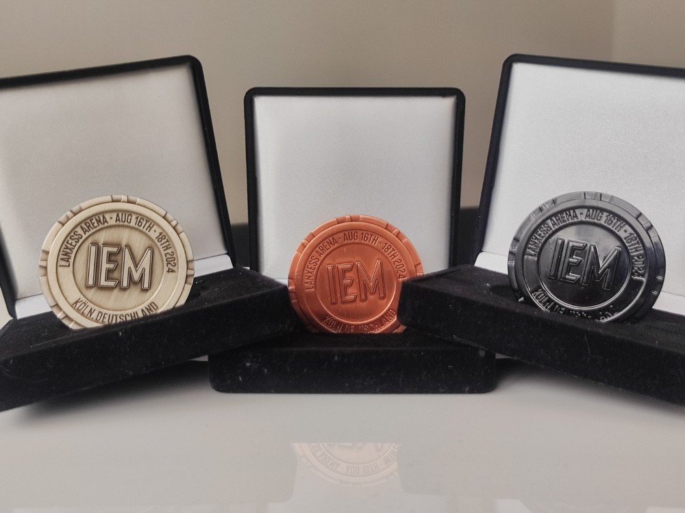 Coins from Intel Extreme Master Cologne 2024 FULL COLECTION RARE!!