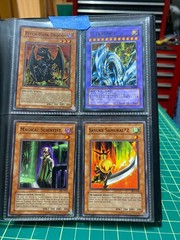 For sale is a Yu-gi-oh Trading Card Game card sleeve plus 9 extra cards